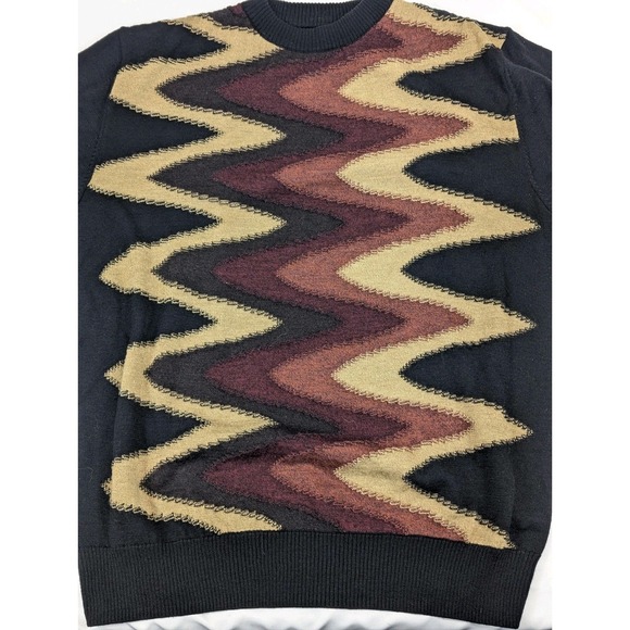 Vintage Biggie Knit Sweater Mens XL 3D 90s Protege Collection Wool Acrylic Cooj - Picture 6 of 8